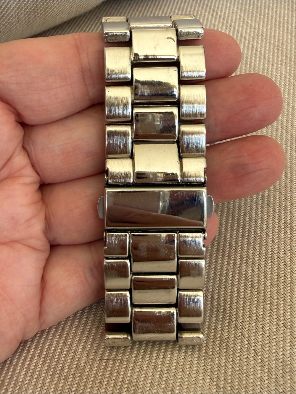 EUC Premier Designs silvertone faux chronograph watch - Picture 6 of 8